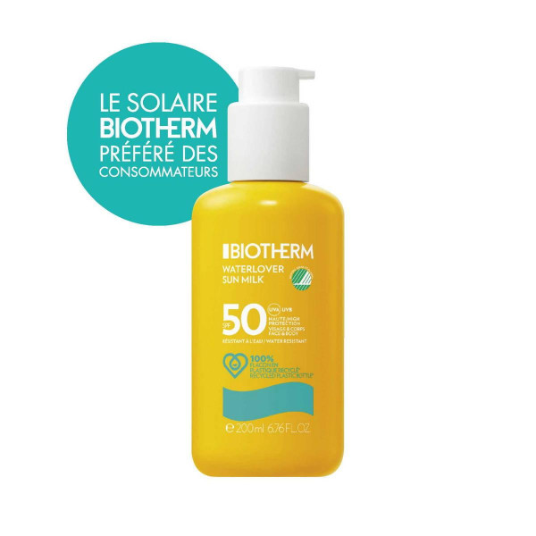 Lait Protection Solaire SPF50 Waterlover 