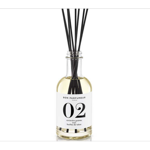 Bon Parfumeur - Diffuseur 02 Graine de Coriandre Miel Feuille de Tabac - Bon parfumeur