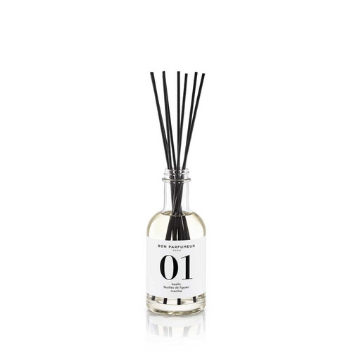 Bon Parfumeur - Diffuseur 01 Basilic Feuille de Figuier Menthe - Parfums interieur diffuseurs bougies