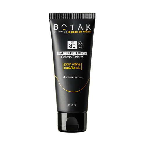 Botak - Crème de protection solaire pour crâne rasé et/ou tondu - Anti-chute cheveux pour homme