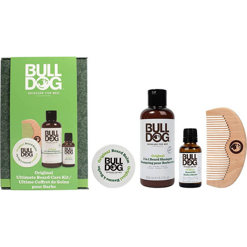 Bulldog - Ultime Coffret de soins pour Barbe - Cadeaux Saint Valentin pour homme