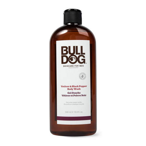 Bulldog - Gel Douche Vetiver & Poivre Noir - Soin corps homme