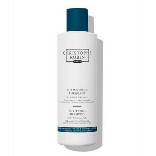 Christophe Robin - Shampooing Nettoyant à la Boue Thermale - Shampoing homme