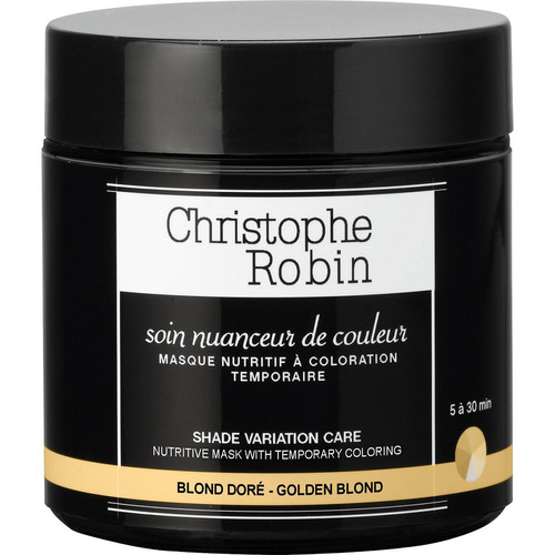 Christophe Robin - Masque nuanceur de couleur Blond Doré - Christophe robin soin