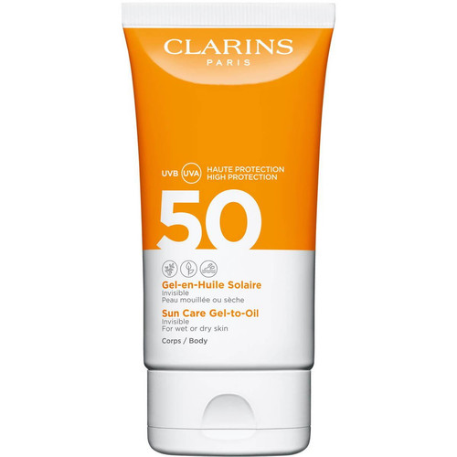 Clarins Men - Gel en huile solaire SPF50 - Cosmetique clarins