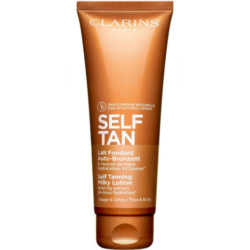 Clarins - Lait Fondant Auto-Bronzant - Self Tan - Creme solaire autobronzant clarins