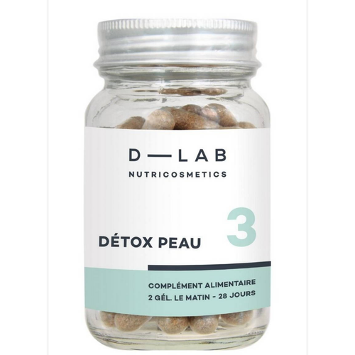 D-LAB Nutricosmetics - Détox Peau - Complement alimentaire beaute