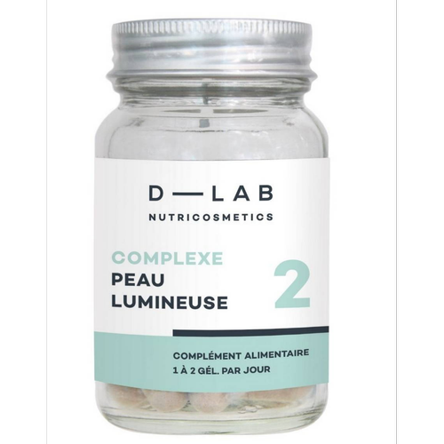 D-LAB Nutricosmetics - Complexe Peau Lumineuse - Complement alimentaire beaute