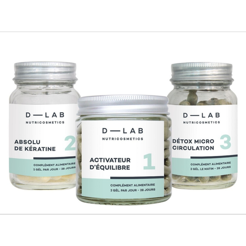 D-LAB Nutricosmetics - Programme Masse Capillaire - D lab nutricosmetics
