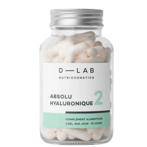 D-LAB Nutricosmetics - Absolu Hyaluronique 2,5 mois - Réhydratation Profonde - Complement alimentaire beaute