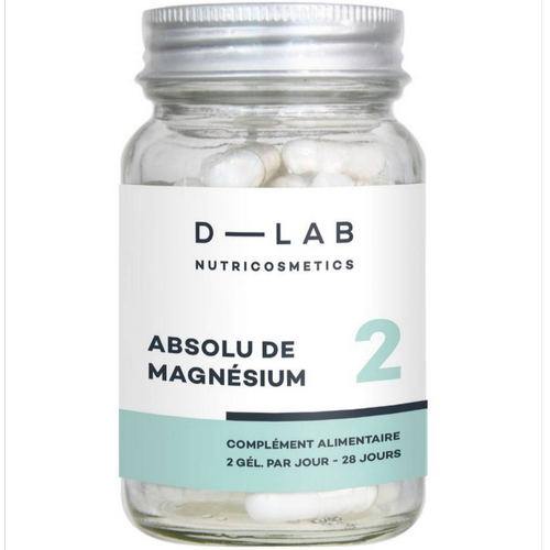 D-LAB Nutricosmetics - Absolu de Magnésium - Complement alimentaire beaute