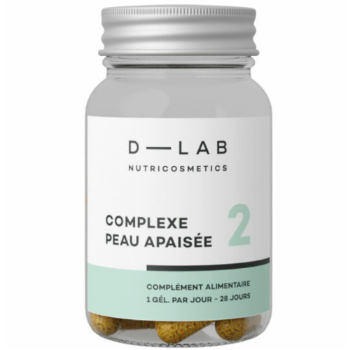 D-LAB Nutricosmetics - Complexe Peau Apaisée - Complement alimentaire beaute