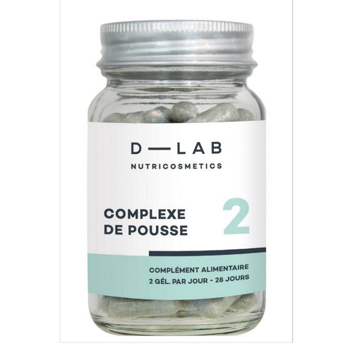 D-LAB Nutricosmetics - Complexe De Pousse - 1 Mois Croissance Des Cheveux - D lab nutricosmetics