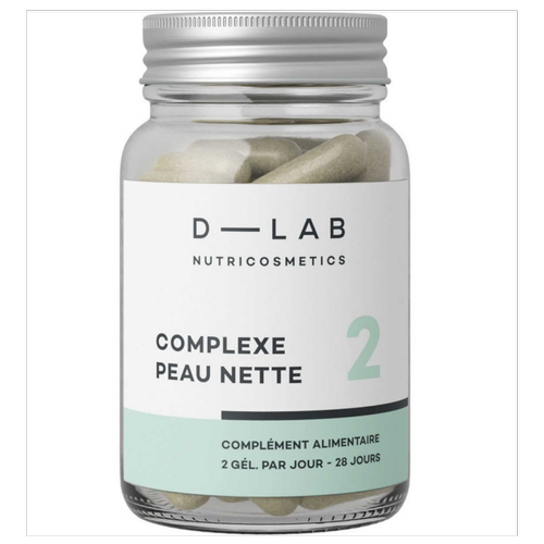 D-LAB Nutricosmetics - Complexe Peau Nette - Complement alimentaire beaute
