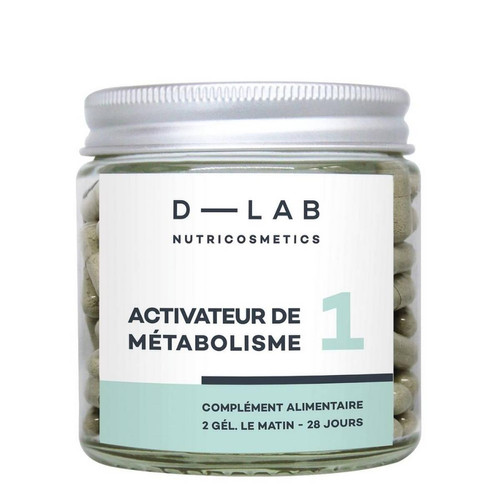 D-LAB Nutricosmetics - Activateur de Métabolisme - Complement alimentaire beaute