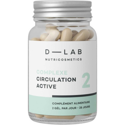 D-LAB Nutricosmetics - Complexe Circulation Active - Complement alimentaire beaute