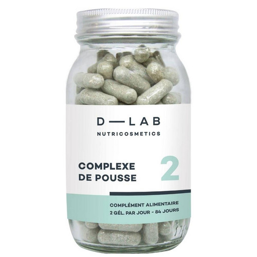 D-LAB Nutricosmetics - Complexe de Pousse - Complement alimentaire beaute
