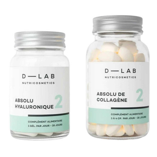 D-LAB Nutricosmetics - Duo Nutrition-Absolue 1 mois  - Complement alimentaire beaute