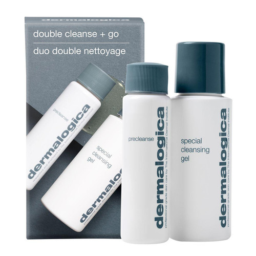 Dermalogica - Double Cleanse + Go - Coffret cadeau soin parfum