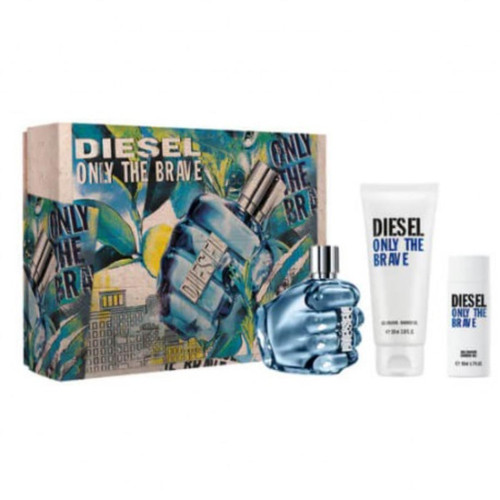 Diesel - Only The Brave Coffret cadeau Eau de Toilette + Gel Douche - Parfum Diesel Homme