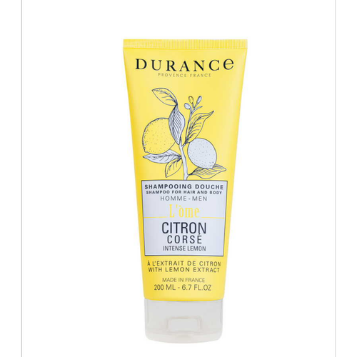 Durance - Shampooing Douche Citron Corsé - Durance Parfums d’Intérieur