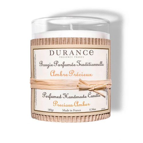 Durance - Bougie Traditionnelle DURANCE Parfum Ambre Précieux SWANN - Durance Parfums d’Intérieur