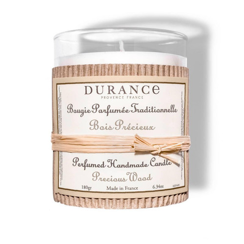 Durance - Bougie Traditionnelle DURANCE Parfum Bois Précieux SWANN - Parfums d'Ambiance