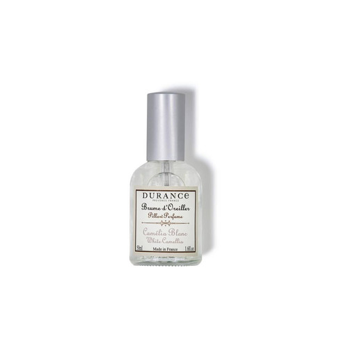 Durance - Brume d'oreiller Camélia Blanc - Durance Parfums d’Intérieur