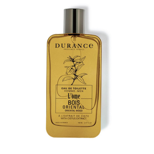 Durance - Eau de Toilette Bois Oriental - Cadeaux Parfum homme