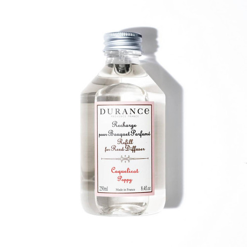 Durance - Recharge pour bouquet parfumé Durance Coquelicot - Diffuseurs parfum