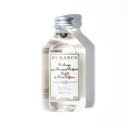Durance - Recharge pour bouquet parfumé 250 ml Thé Blanc - Diffuseurs parfum