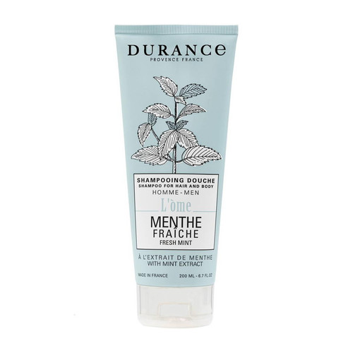 Durance - Shampooing Douche Menthe Fraîche - Shampoing homme