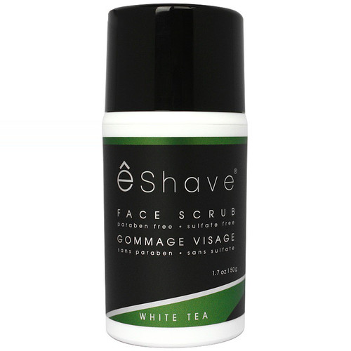 E Shave - Face Scrub - Exfoliant Visage Thé Blanc - Gommage visage homme