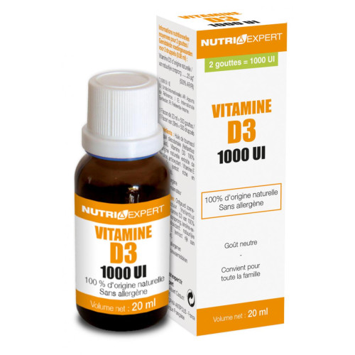 NUTRIEXPERT - VITAMINE D3 - Nutriexpert