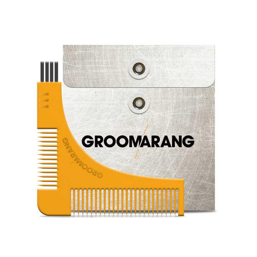 Groomarang - Peigne A Barbe 3 En 1 - Brosse a barbe