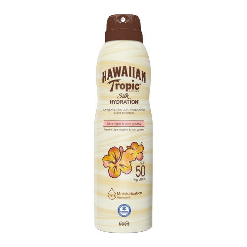 Hawaiian Tropic - Brume hydratante protectrice Silk Hydration- SPF 50 - Protection Solaire