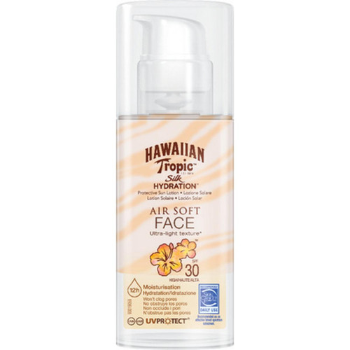 Hawaiian Tropic - Lotion visage Airsoft - Protection Solaire