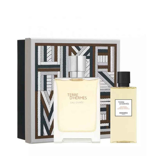 Hermès - Coffret Terre d'Hermès Eau Givrée - Eau de Parfum + Gel Douche - Parfums homme hermes