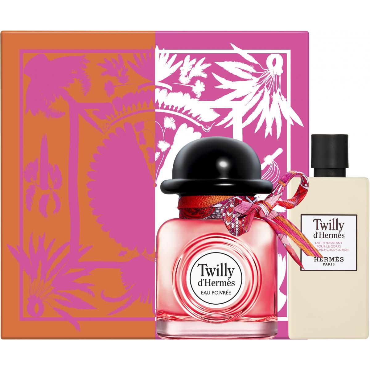 hermes twilly pink