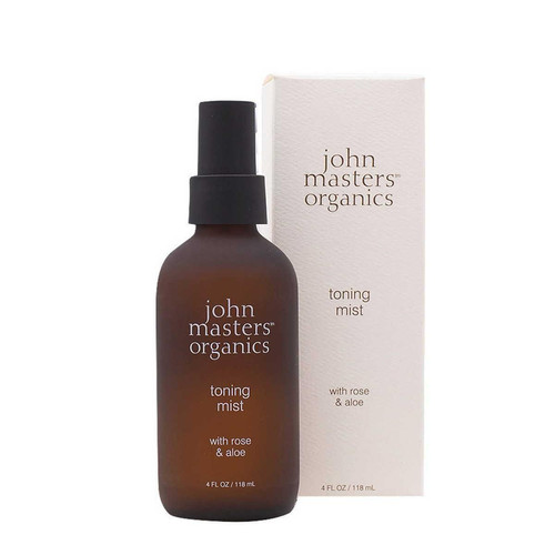 John Masters Organics - Brume tonifiante à la rose et à l'aloès - Autobronzant & Soin bonne mine