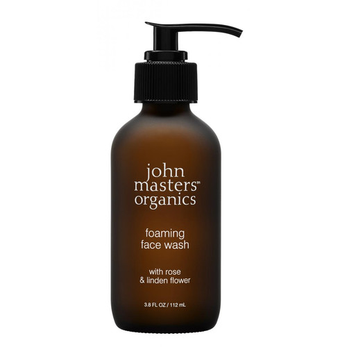 John Masters Organics - Mousse nettoyante à la rose & au tilleul - John masters organics