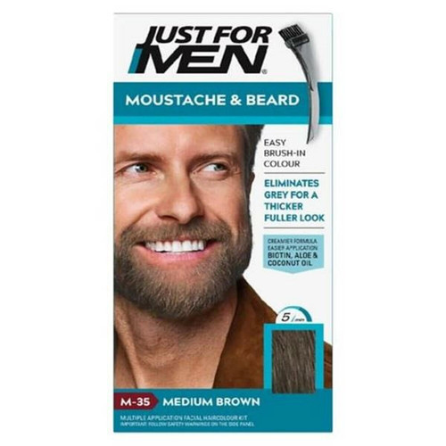 Just For Men - Coloration Barbe Châtain - Couleur Naturelle - Rasage & barbe