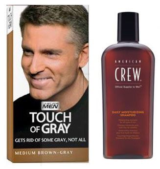 Just For Men - COLORATION CHEVEUX & SHAMPOING Gris Châtain - Coloration cheveux barbe just for men gris