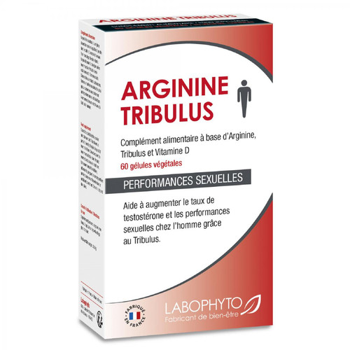 Labophyto - Arginine/Tribulus 60 gélules - Produits sexualité