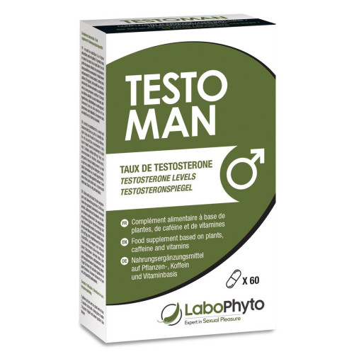 Labophyto - Testoman taux de testostérone - Sexualite