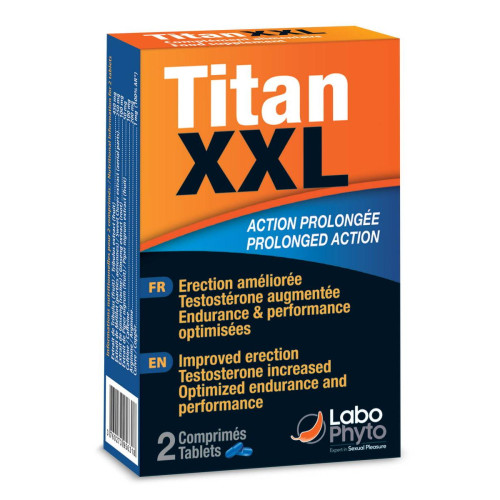 Titan XXL 2 comprimés