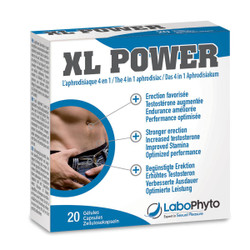 XL Power Aphrodisiaque 20 Gélules - Labophyto