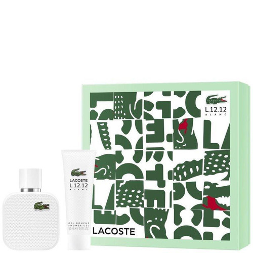 Lacoste - Coffret Lacoste L.12.12 Blanc - Eau de Toilette + Gel Douche - Parfums Lacoste