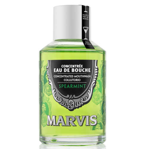 Marvis - Bain de Bouche Concentré - Menthe Fraîche 120 ml - Dents blanches & haleine fraîche
