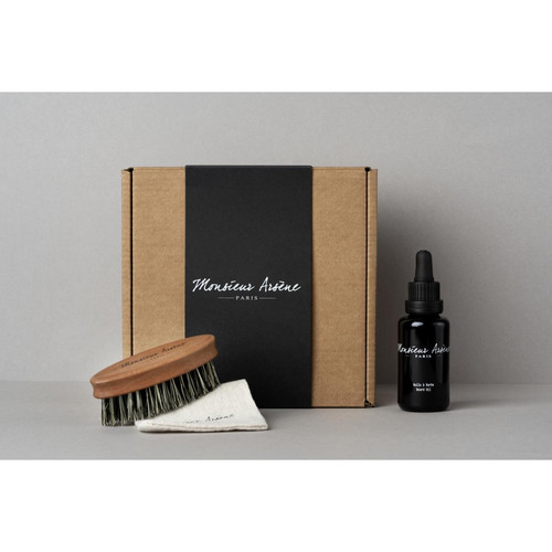 Monsieur Arsène - Soin Duo Huile + Brosse - Made in france
